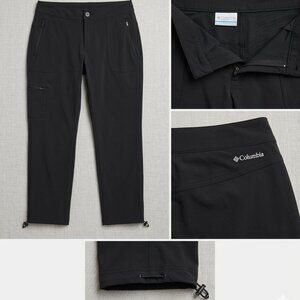 Columbia Black Anytime Outdoor Hiking Pants Size 12
